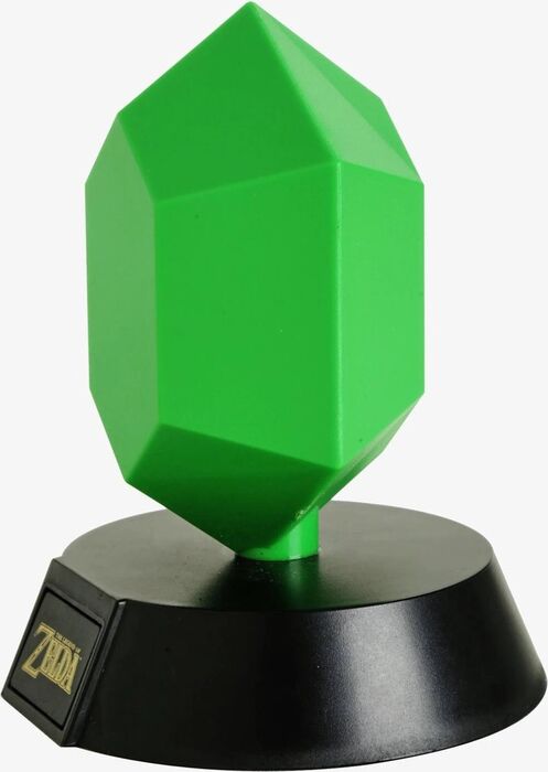 The Legend of Zelda grænn rúbín náttlampi