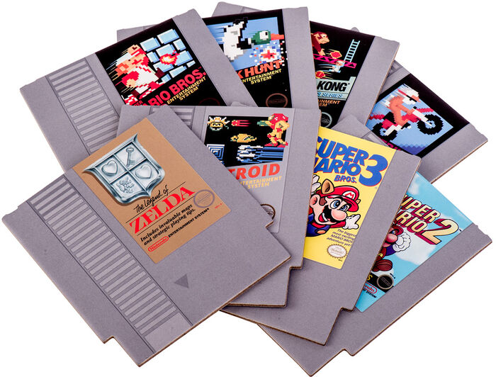 NES glasamottur - 8 stk