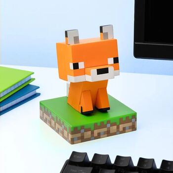 Minecraft refur borðlampi