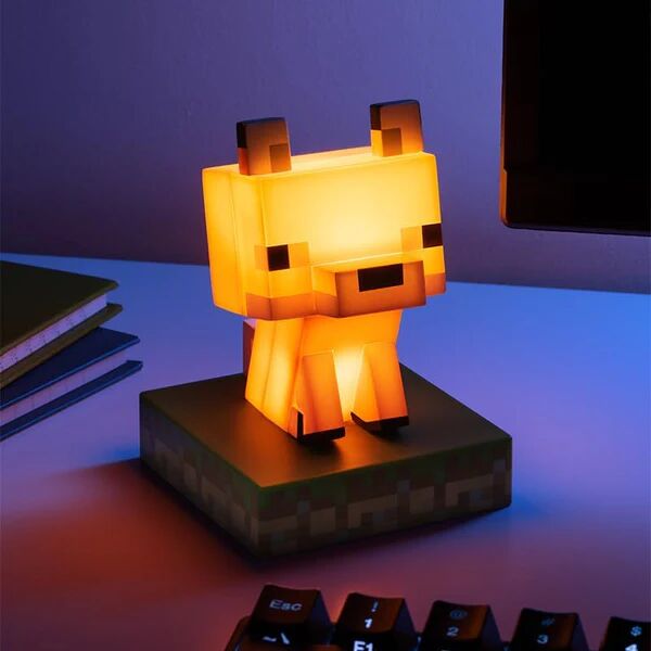 Minecraft refur borðlampi