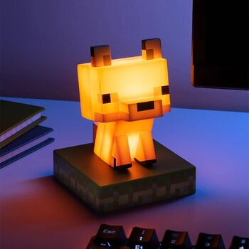Minecraft refur borðlampi