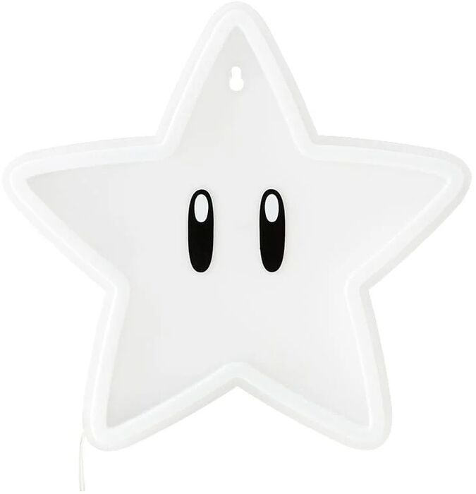 Super Mario Star neon veggljós