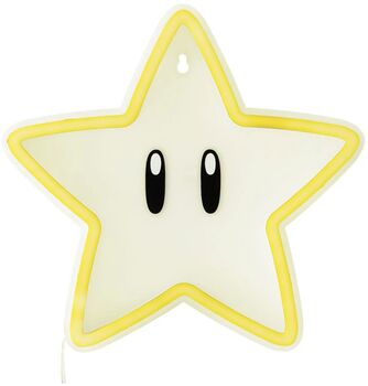 Super Mario Star neon veggljós