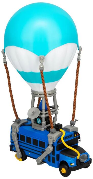 Fortnite Battle Bus ljós og heyrnartólastandur