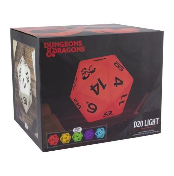 Dungeons & Dragons D20 lampi