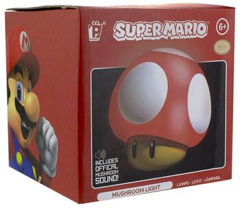 Super Mario Mushroom ljós