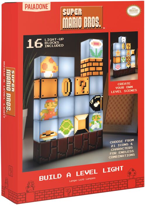 Super Mario Build a Level lampi