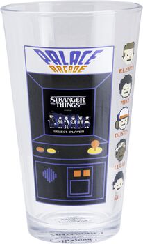 Paladone Stranger Things Arcade hitabreytanlegt glas 
