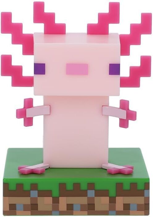 Icon Minecraft Axolotl ljós