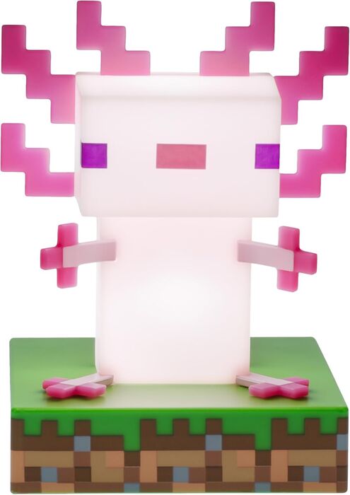 Icon Minecraft Axolotl ljós