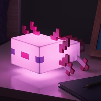 Minecraft Axolotl ljós