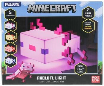 Minecraft Axolotl ljós