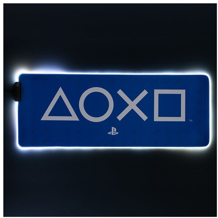 Playstation músamotta með ljósum - Blá