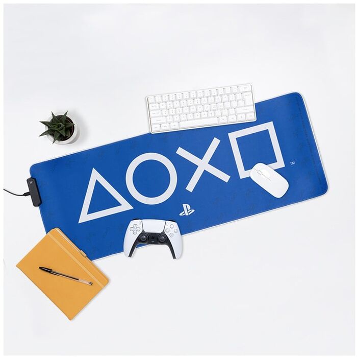 Playstation músamotta með ljósum - Blá