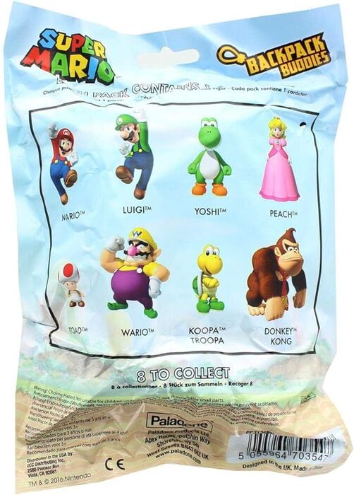 Super Mario Backpack Buddies