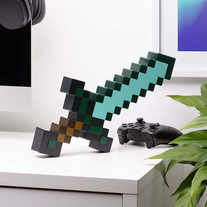 Minecraft Diamond Sword ljós
