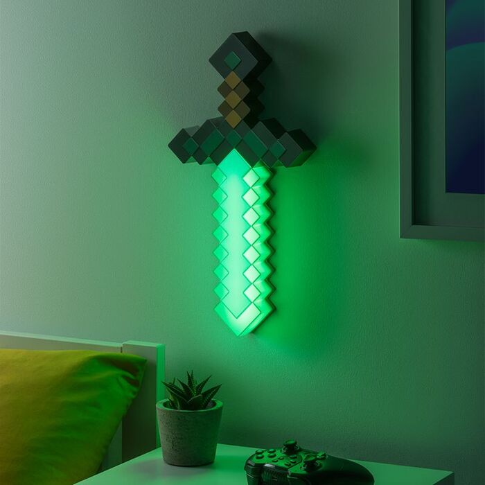 Minecraft Diamond Sword ljós