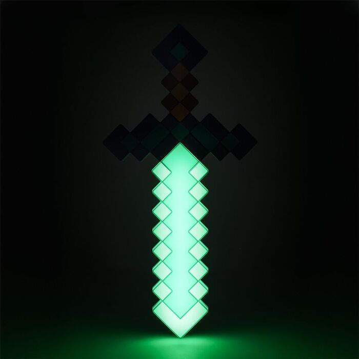 Minecraft Diamond Sword ljós