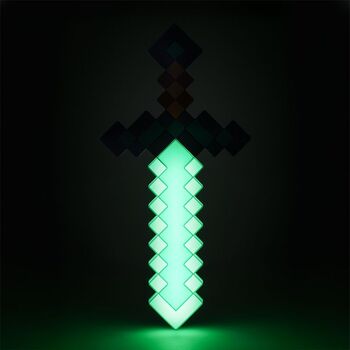 Minecraft Diamond Sword ljós
