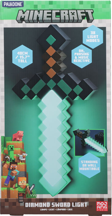 Minecraft Diamond Sword ljós