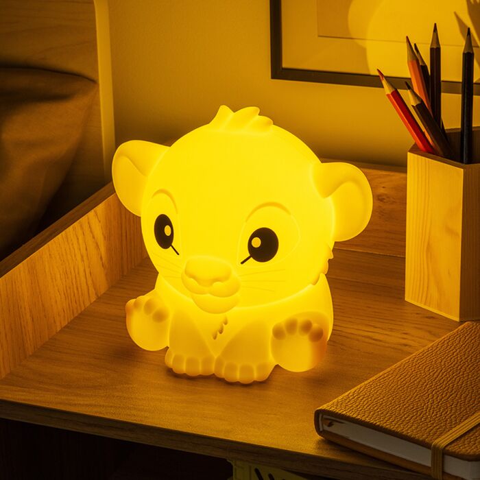 The Lion King Simba SquishyGlo sílikon ljós