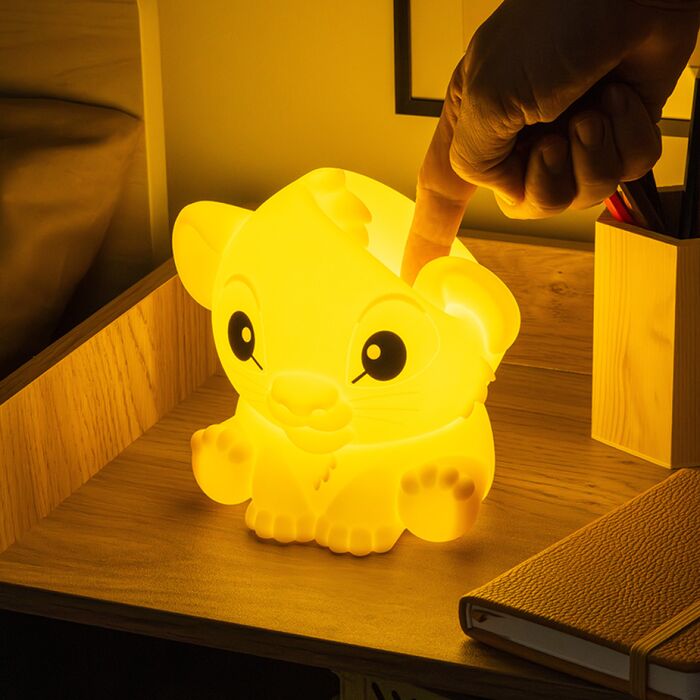 The Lion King Simba SquishyGlo sílikon ljós