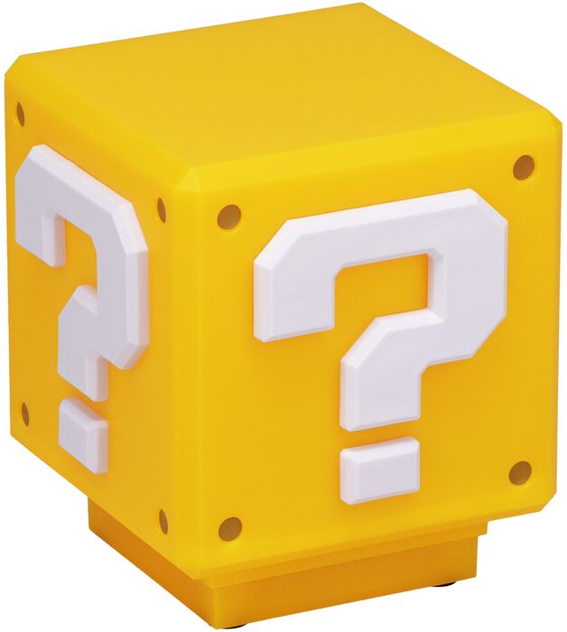 Super Mario Mini Question Block ljós