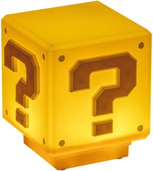Super Mario Mini Question Block ljós