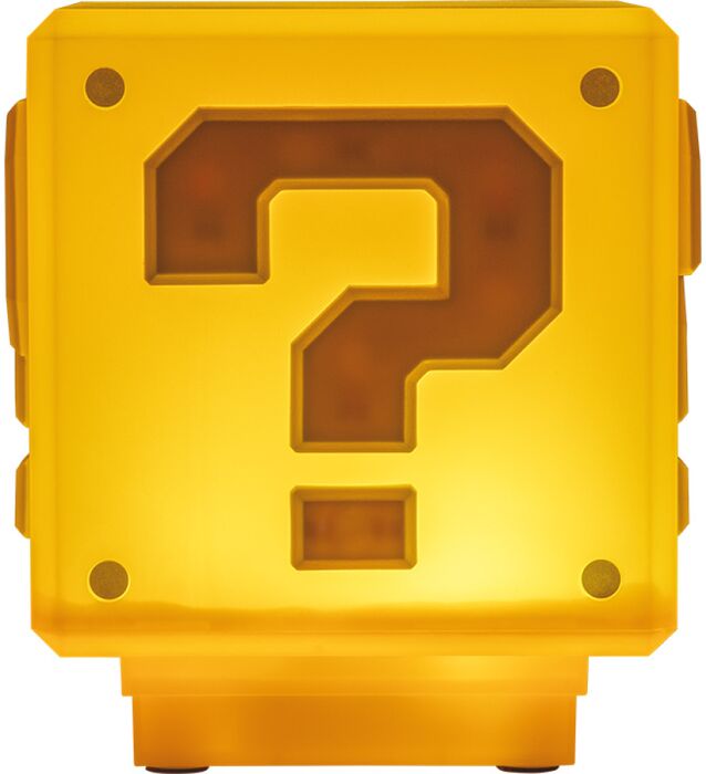 Super Mario Mini Question Block ljós