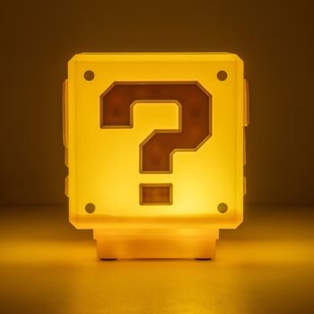 Super Mario Mini Question Block ljós