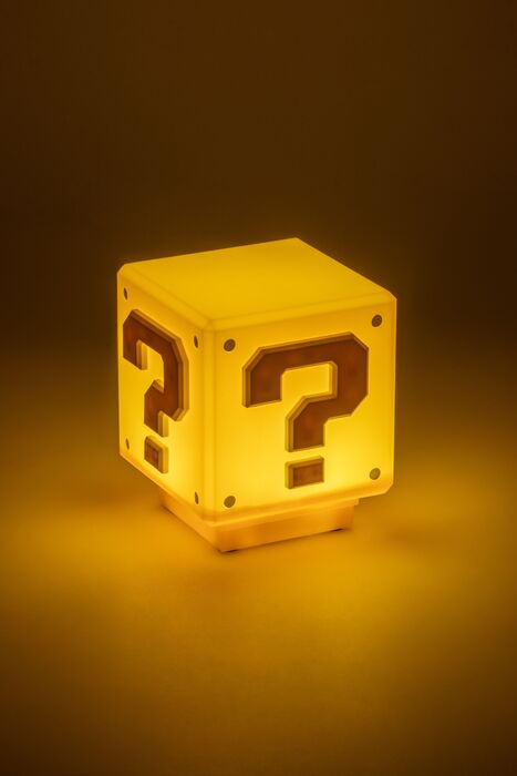 Super Mario Mini Question Block ljós