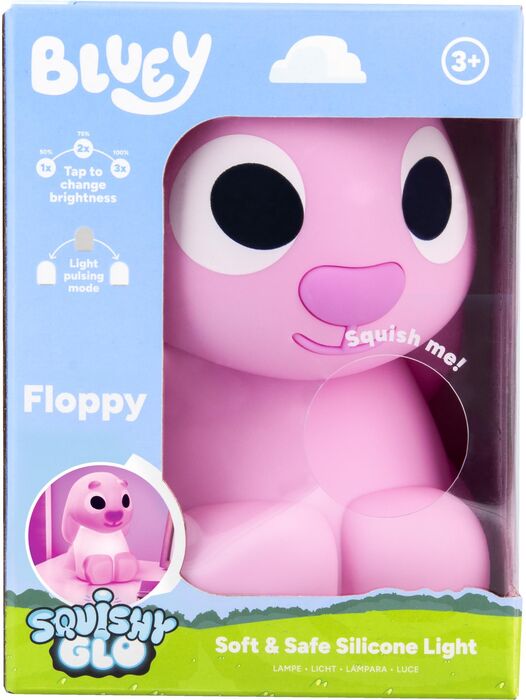 Bluey Floppy SquishyGlo sílikon ljós