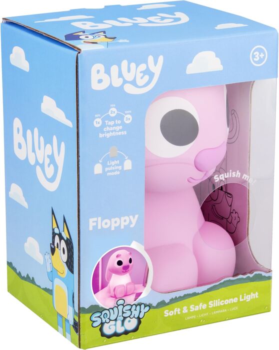 Bluey Floppy SquishyGlo sílikon ljós