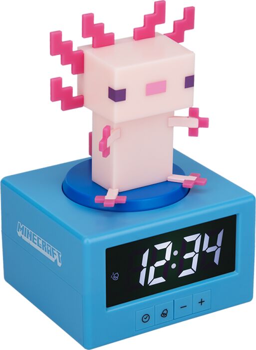 Minecraft Axolotl vekjaraklukka