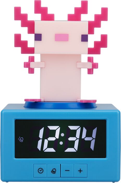 Minecraft Axolotl vekjaraklukka