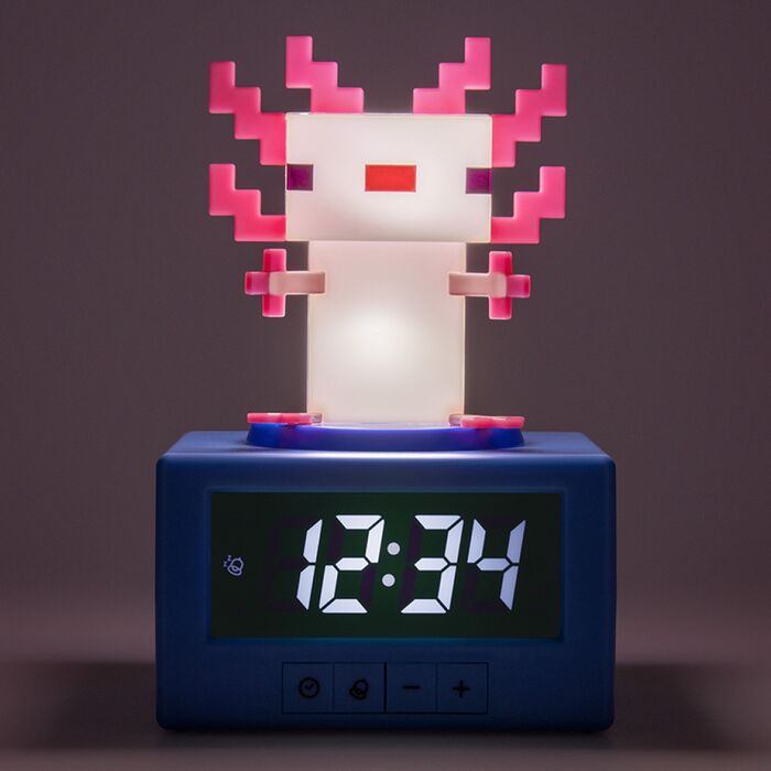 Minecraft Axolotl vekjaraklukka