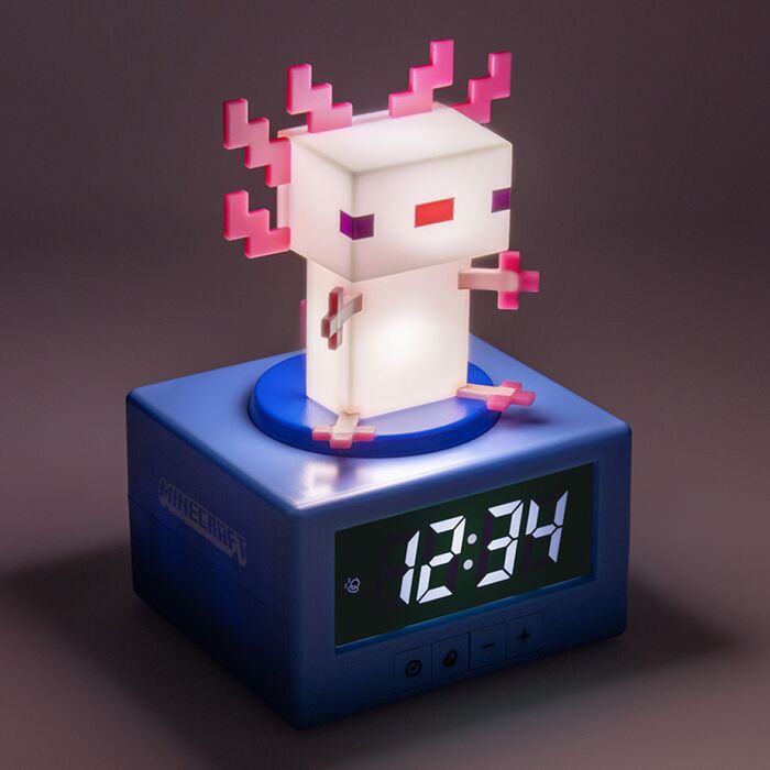 Minecraft Axolotl vekjaraklukka