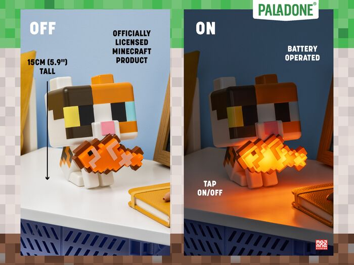 Minecraft GloBuddies ljós - köttur