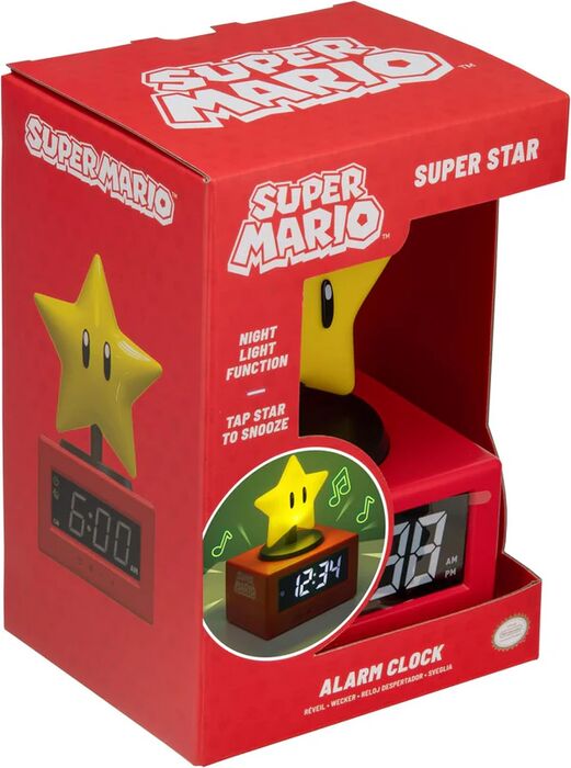 Super Mario Star Icon vekjaraklukka