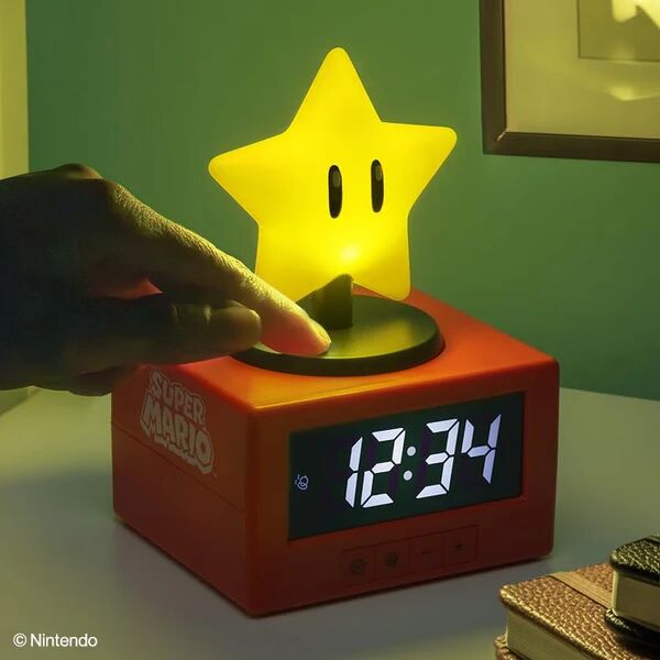 Super Mario Star Icon vekjaraklukka