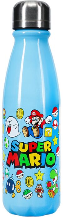 Super Mario vatnsflaska úr áli