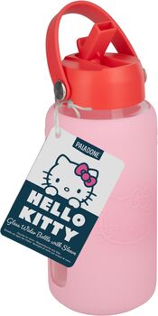 Hello Kitty vatnsflaska úr gleri