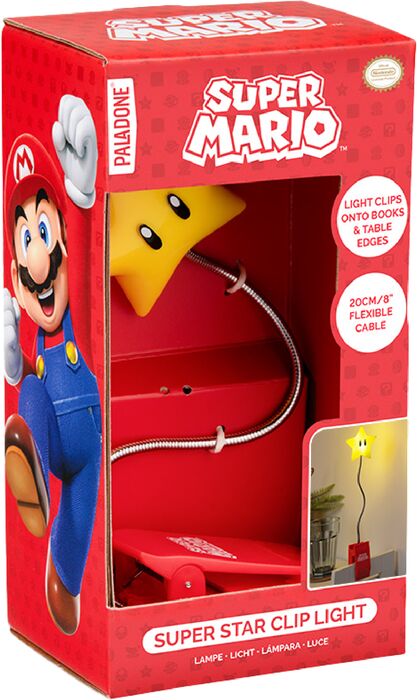 Super Mario Super Star leslampi
