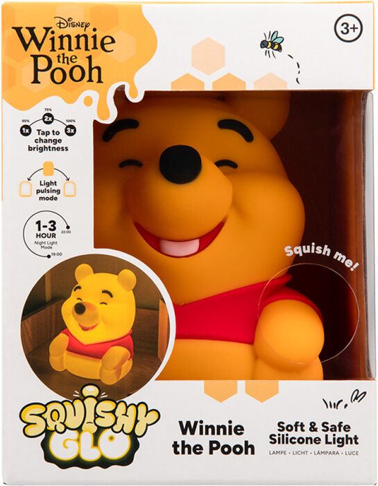 Winnie the Pooh SquishyGlo sílikon ljós