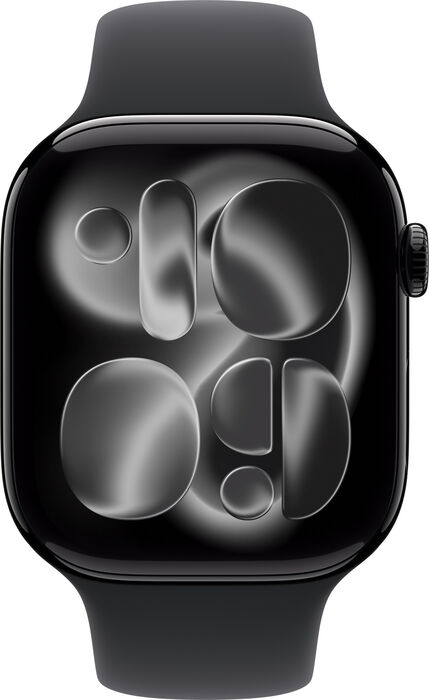 Apple Watch Series 11 GPS 46mm - Svart Sport ól