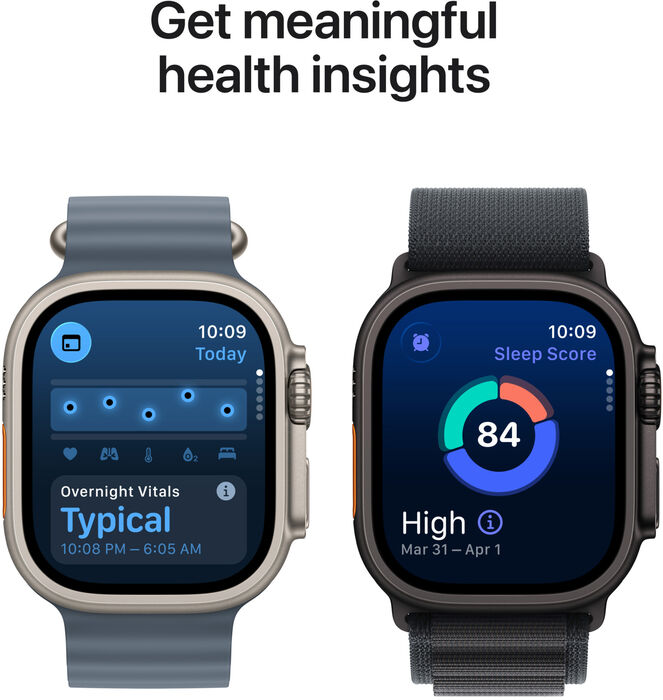 Apple Watch Ultra 3 49mm - Títaníum/Blue Trail ól