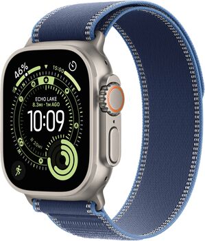 Apple Watch Ultra 3 49mm - Títaníum/Blue Trail ól