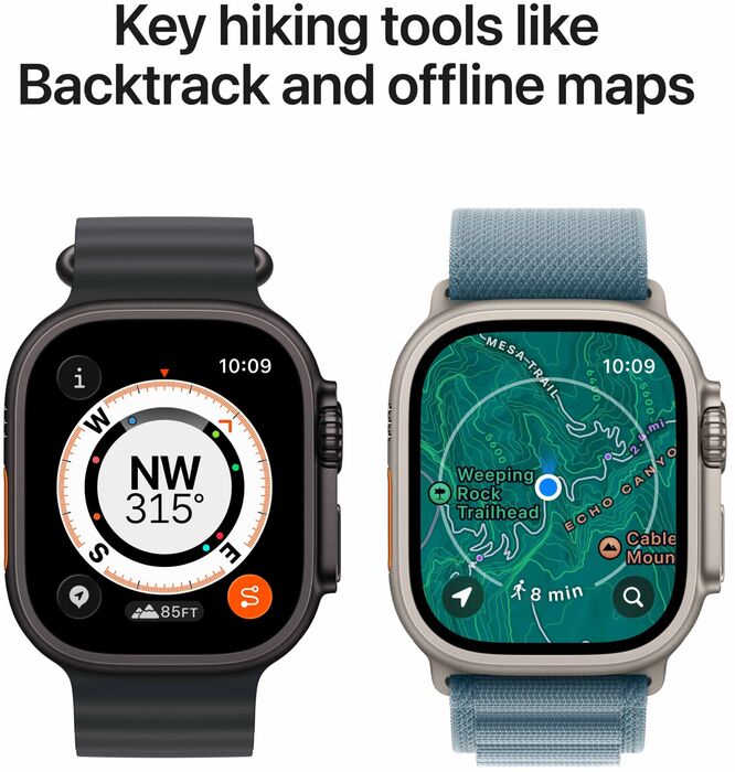 Apple Watch Ultra 3 49mm - Títaníum/Milanese ól