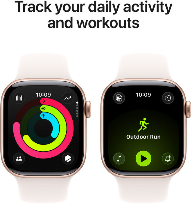 Product image not available for Apple Watch Series 11 GPS/5G 42mm - Rósagyllt Sport ól