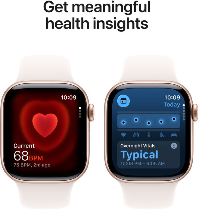 Product image not available for Apple Watch Series 11 GPS/5G 42mm - Rósagyllt Sport ól